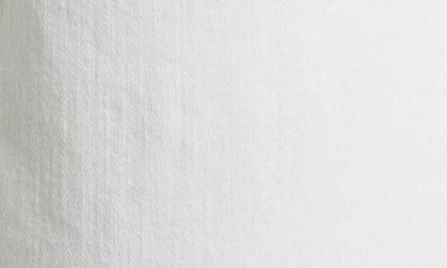 Warp & Weft Warp+weft Icn High Waist Crop Wide Leg Jeans In White