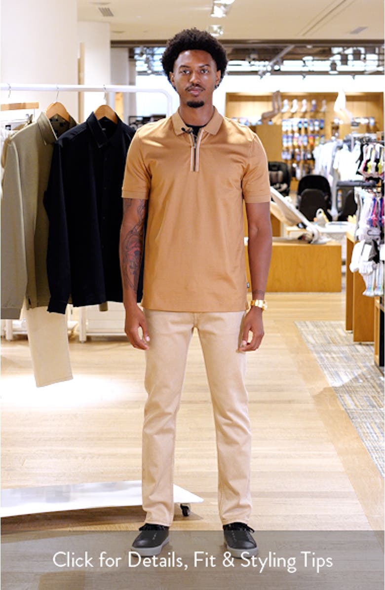 Paras Quarter Zip Cotton Polo, sales video thumbnail