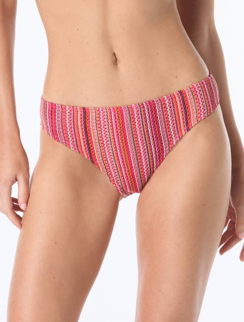 Crochet High Cut Bikini Swim Bottom