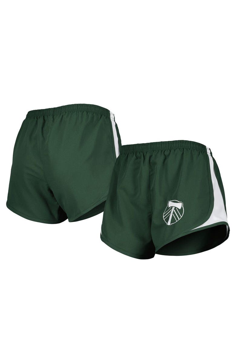 BOXERCRAFT Women's Green Portland Timbers Basic Sport Mesh Shorts, Main, color, 
