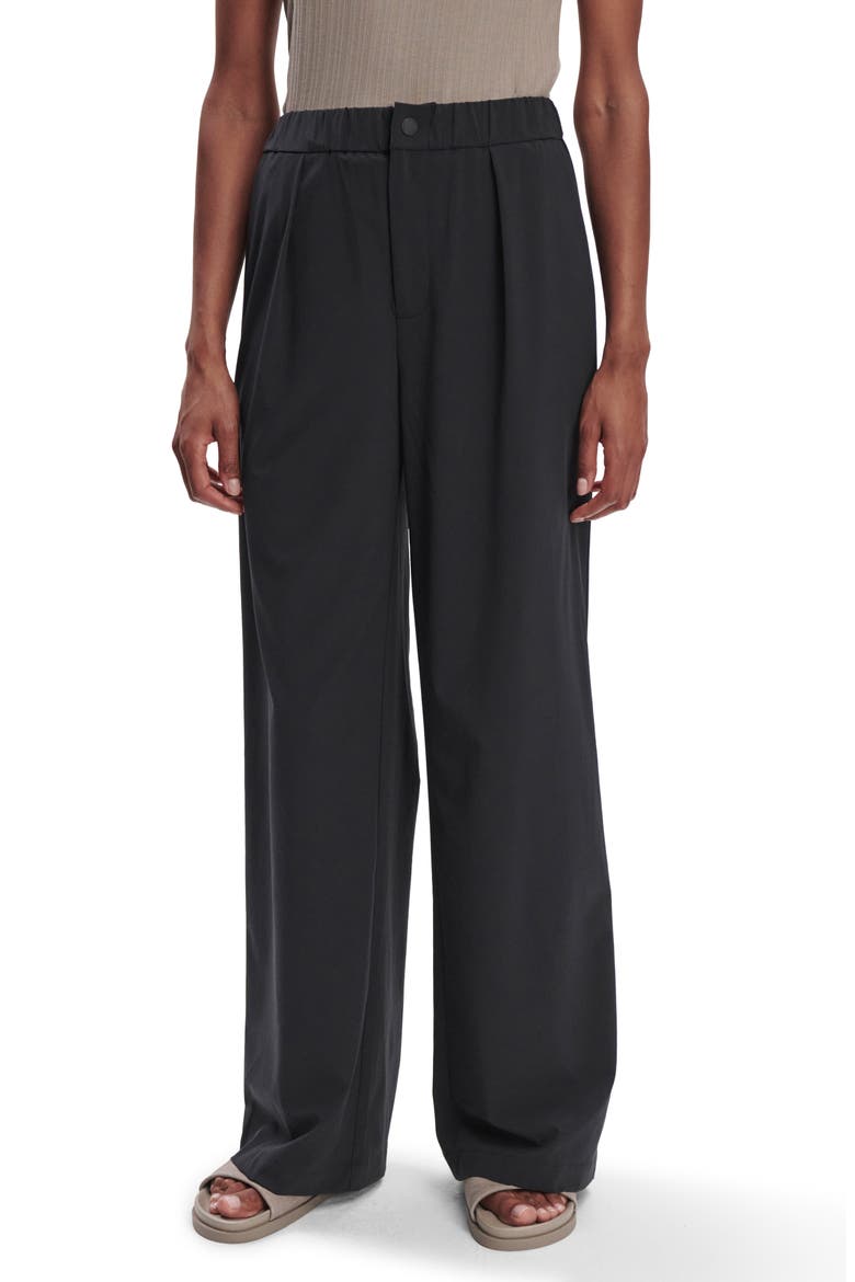Kayson Wide Leg Pants, Main, color, BLACK
