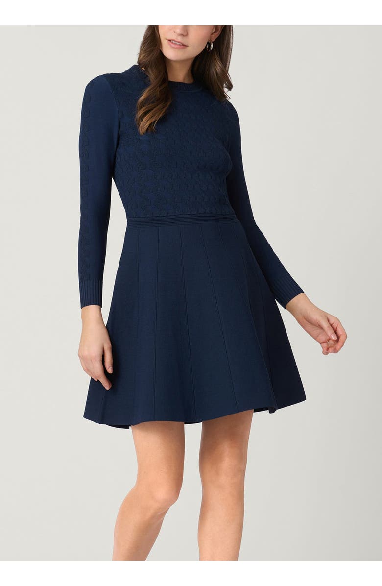 Shoshanna Elliot Cable Texture Knit Dress, Main, color,