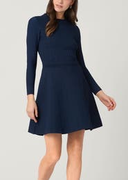 Shoshanna Elliot Cable Texture Knit Dress