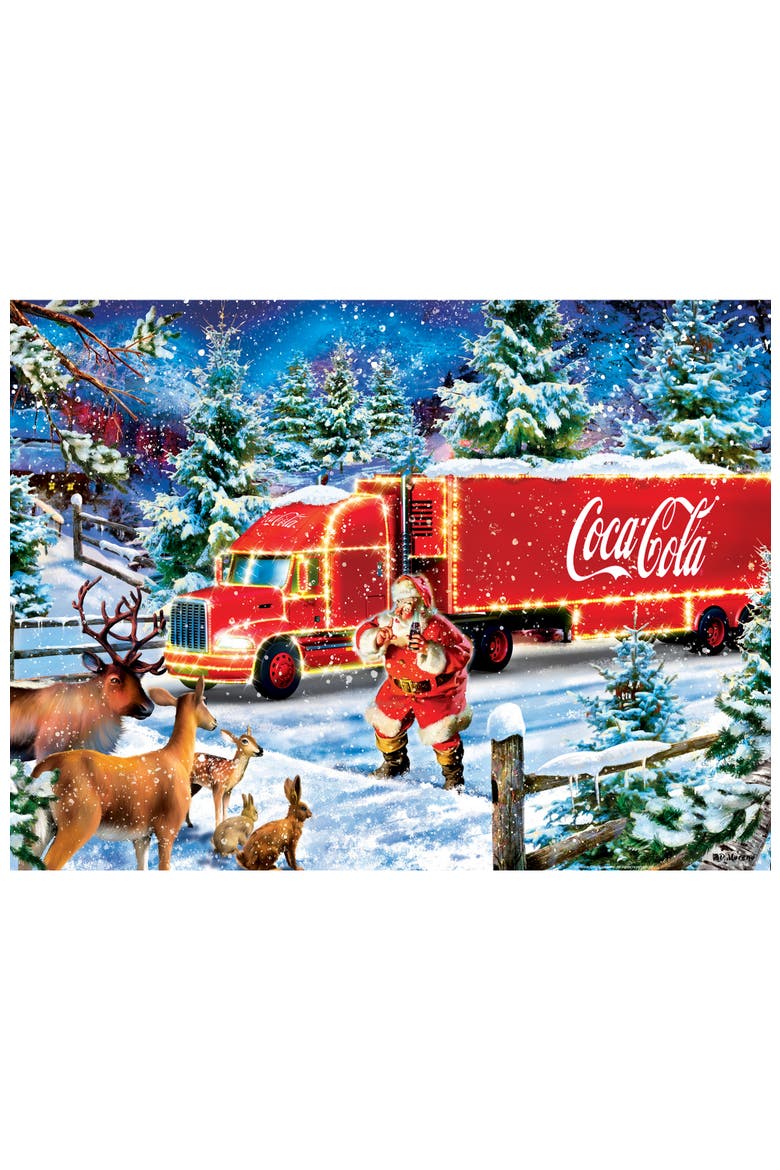 Coca-Cola Holiday Haul 300pc Puzzle, Alternate, color, Multicolor