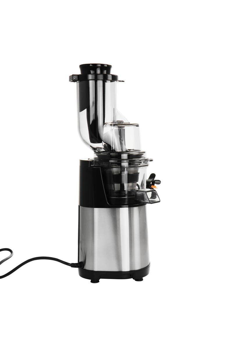 Megachef Pro Stainless Steel Slow Juicer, Alternate, color, Grey