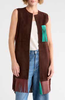 Fringe Suede Vest