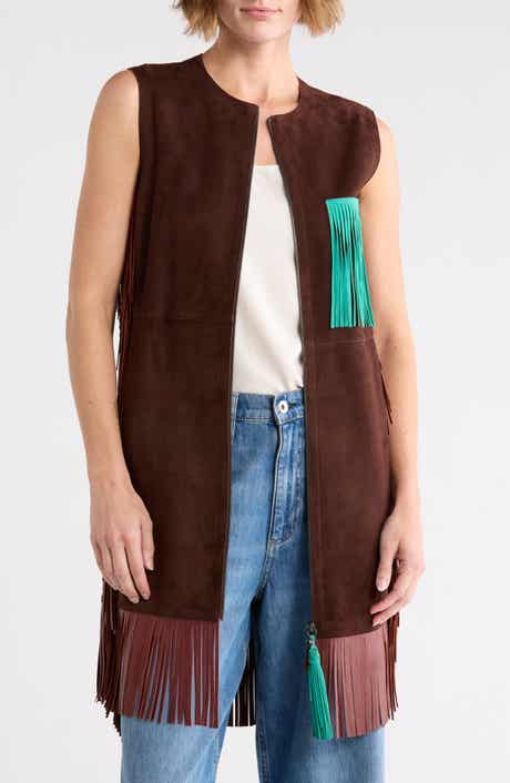 Fringe Suede Vest