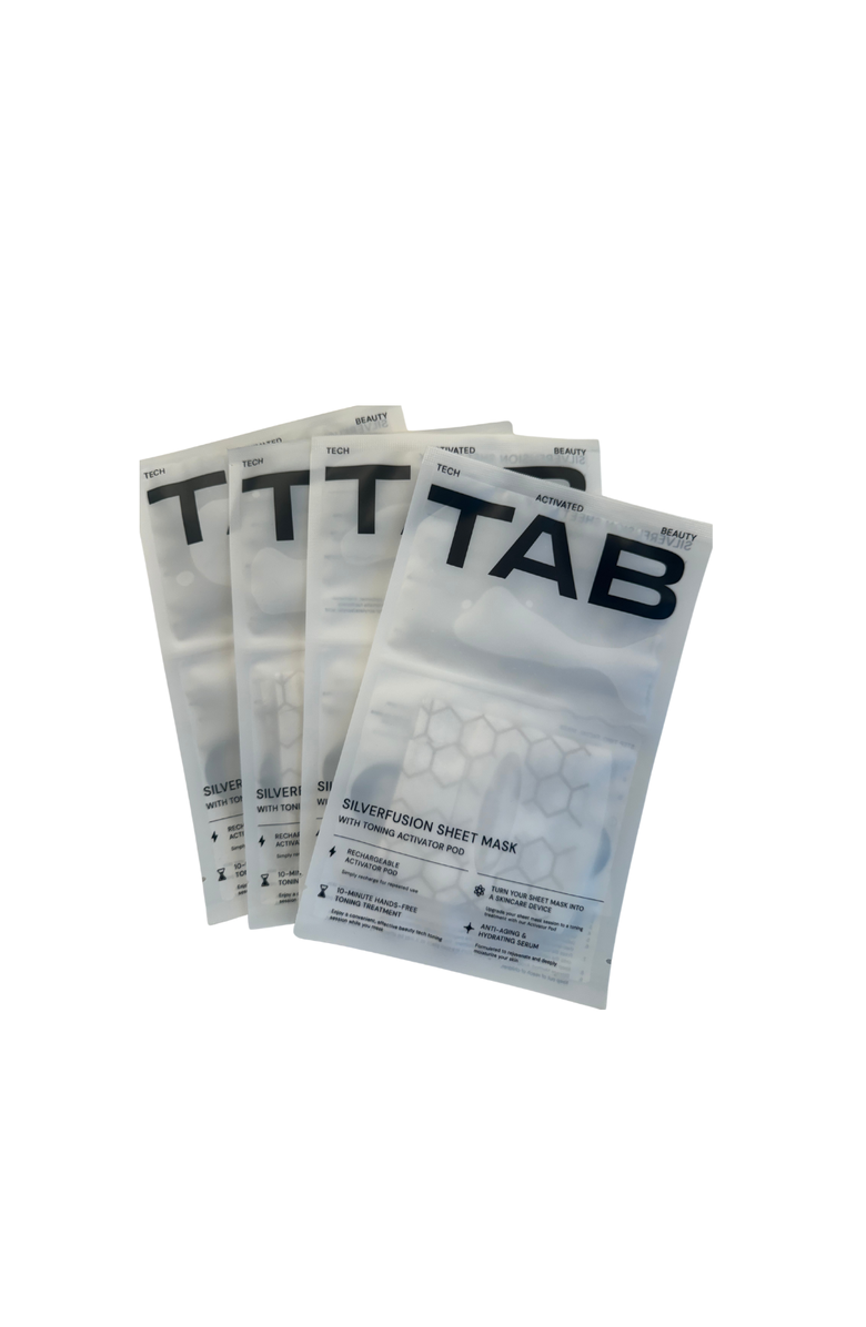 TAB SilverFusionSheetMask 4-pack, Alternate, color, 