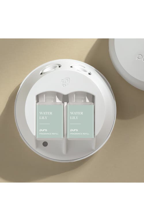 Pura 2-pack Diffuser Fragrance Refills In Water Lily