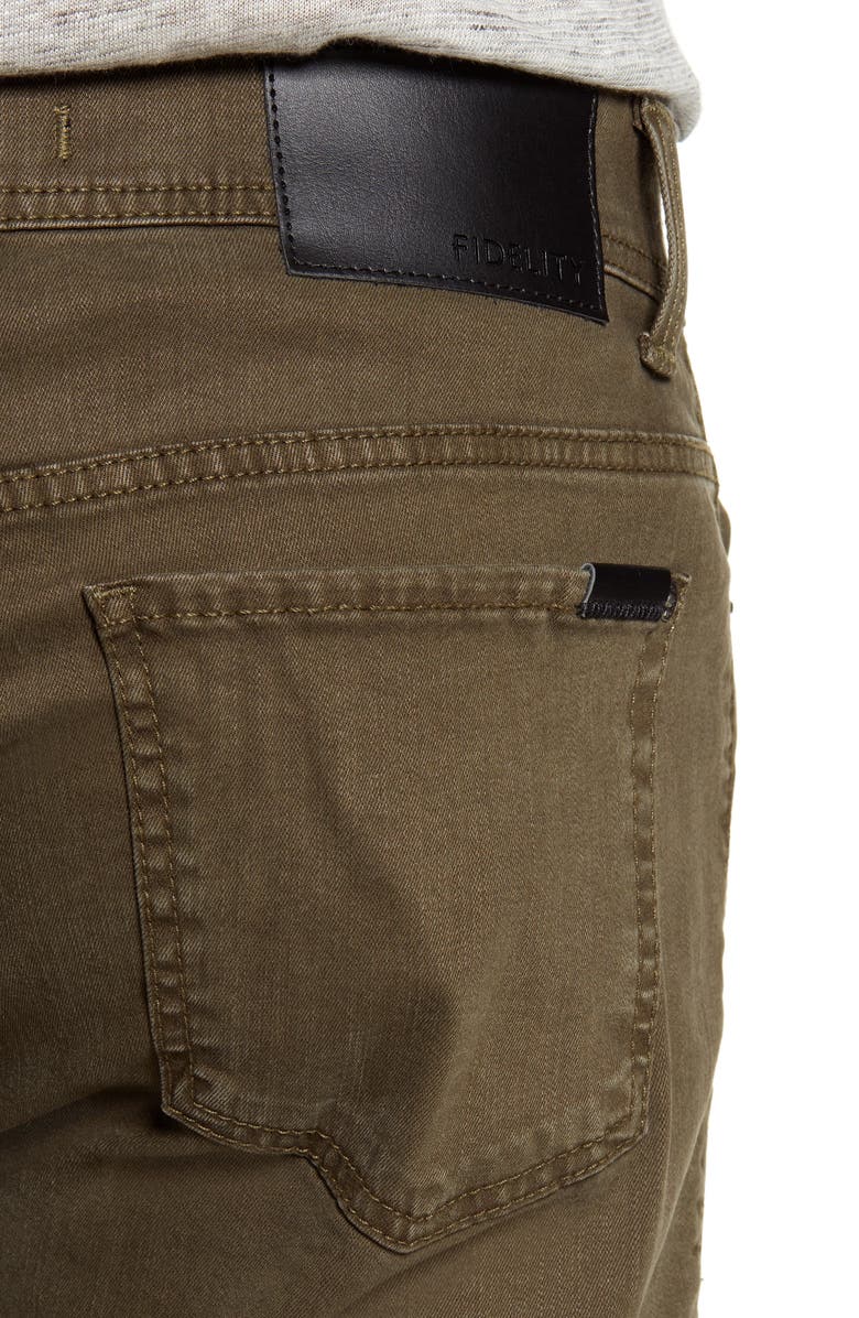 Fidelity Denim Jimmy Slim Straight Leg Jeans, Alternate, color, 