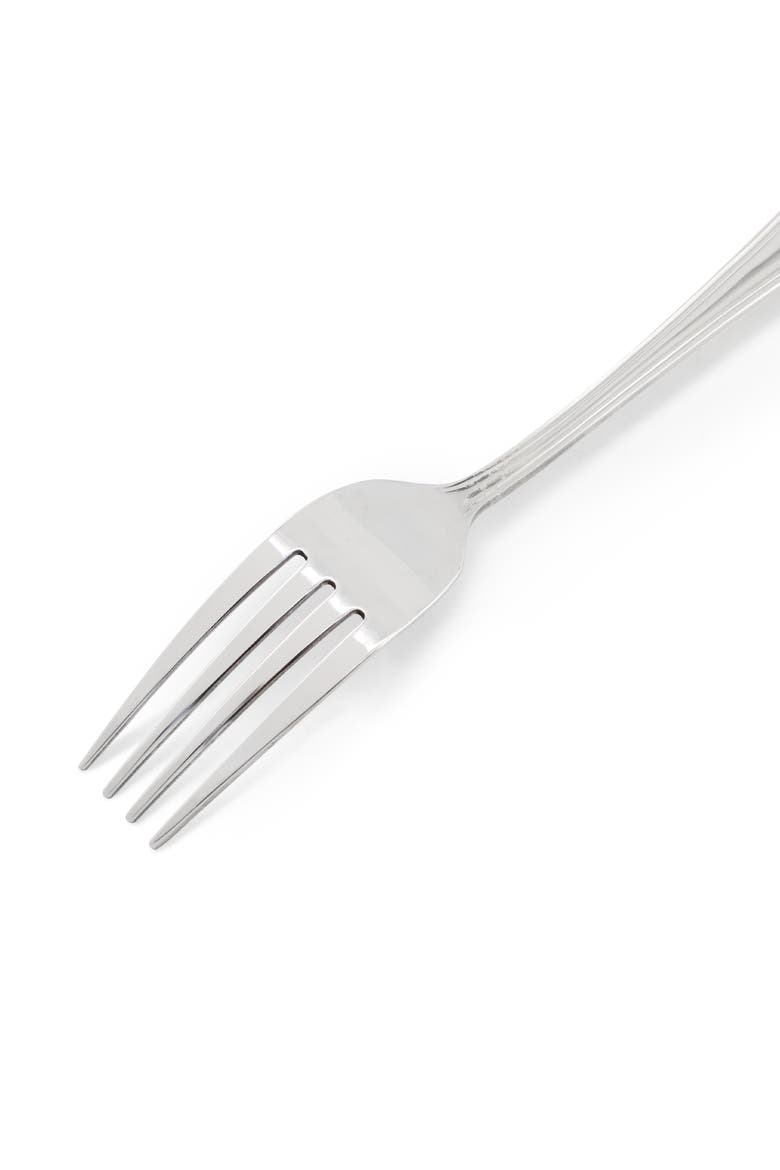 10 Piece Stainless Steel Dinner Fork Set, Alternate, color, Silver