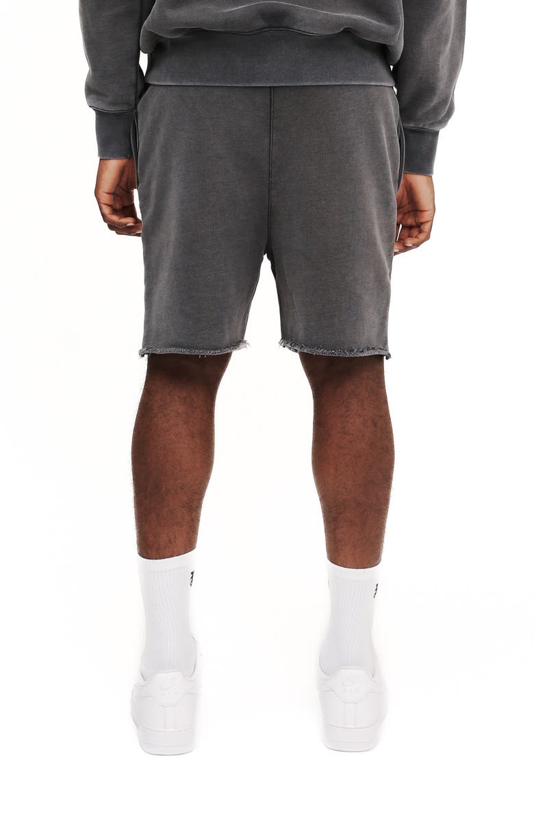 PURPLE BRAND Heavyweight Cotton Fleece Sweat Shorts, Alternate, color, 