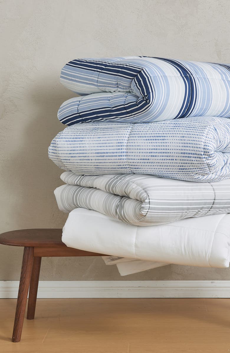 Woven & Weft Reversible Print Comforter Set, Alternate, color,