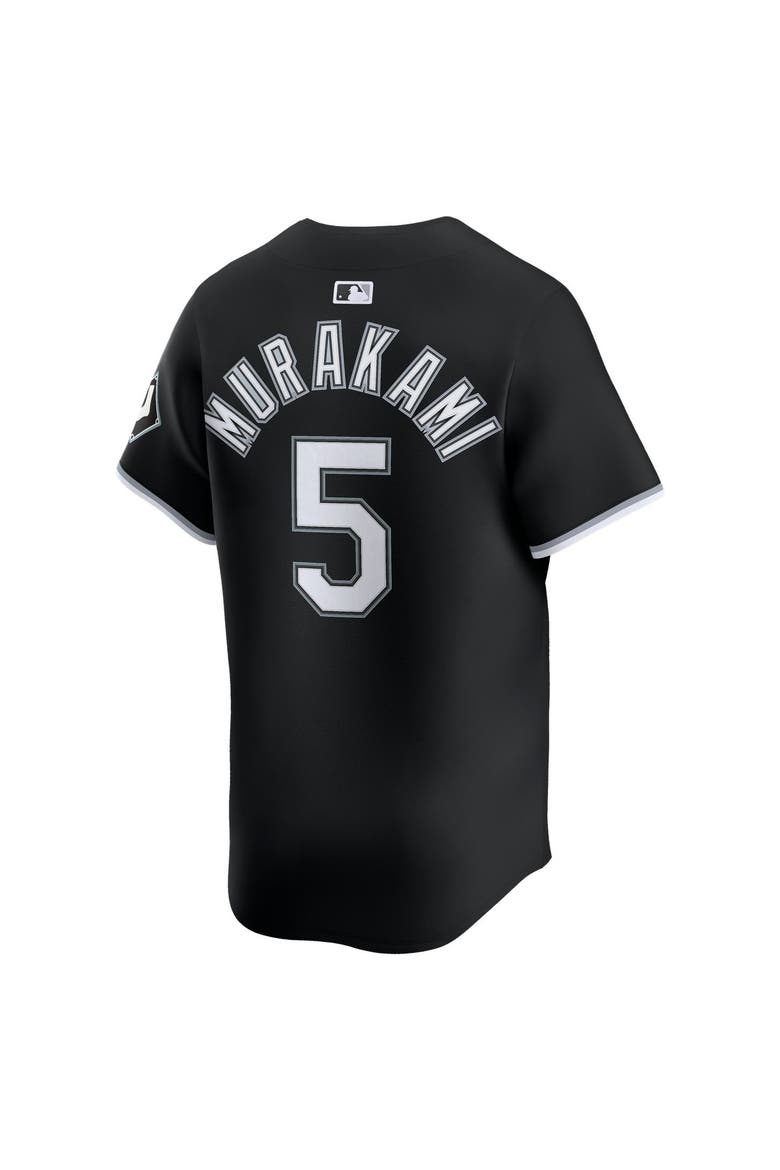 Men's Nike Munetaka Murakami Black Chicago White Sox Alternate Limited Jersey, Alternate, color, Black