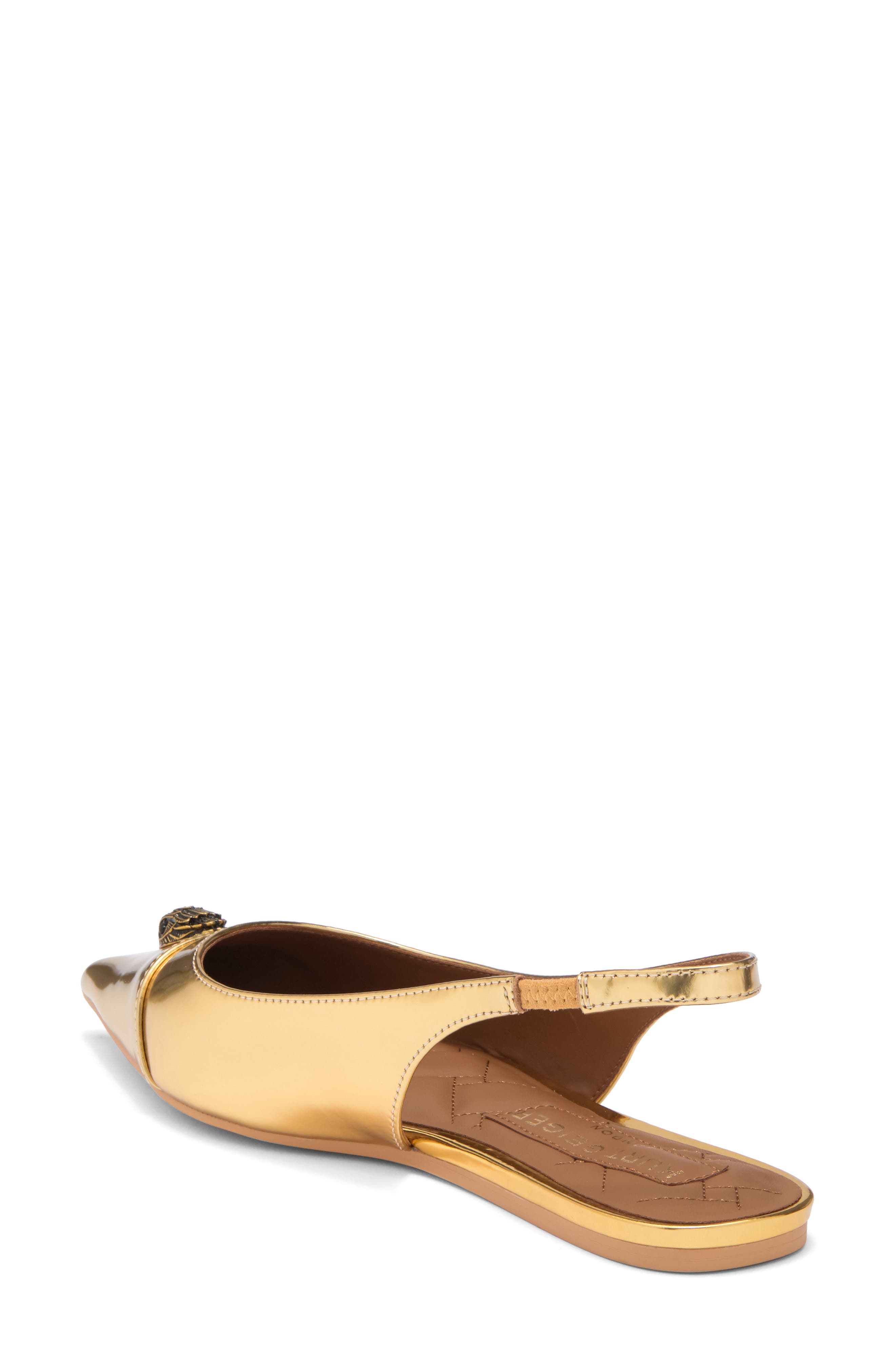 Kurt Geiger London Belgravia Eagle Slingback Flat, Alternate, color, 
