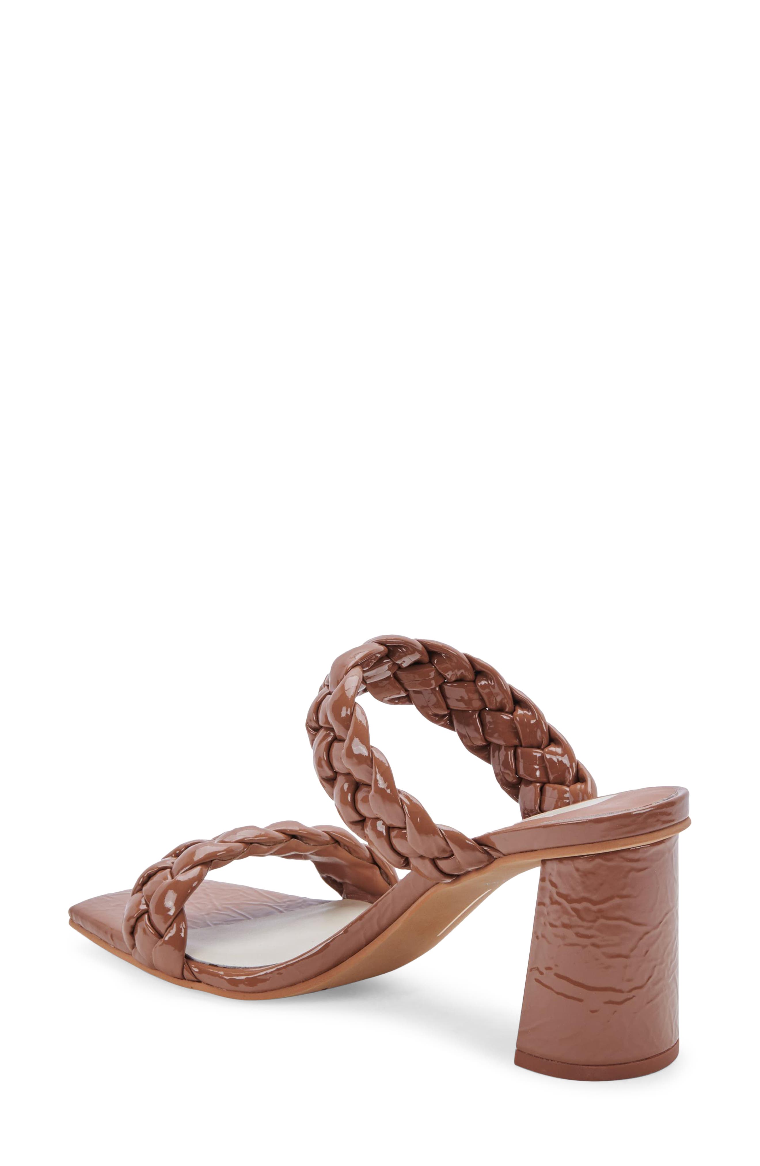 Paily Braided Sandal, Alternate, color, TAUPE PATENT STELLA