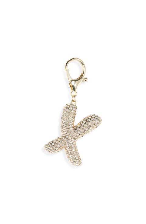 Pavé Initial Bag Charm