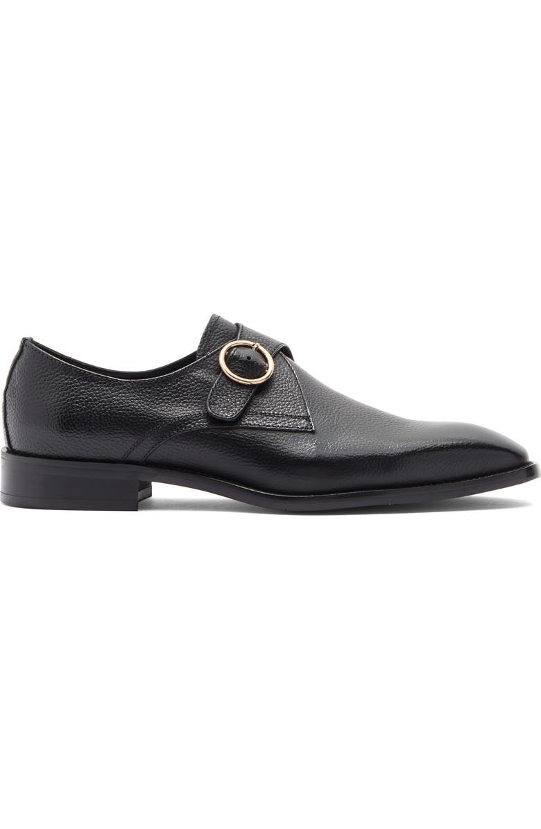 Maison Forte Vero Monk Shoe, Alternate, color, Black