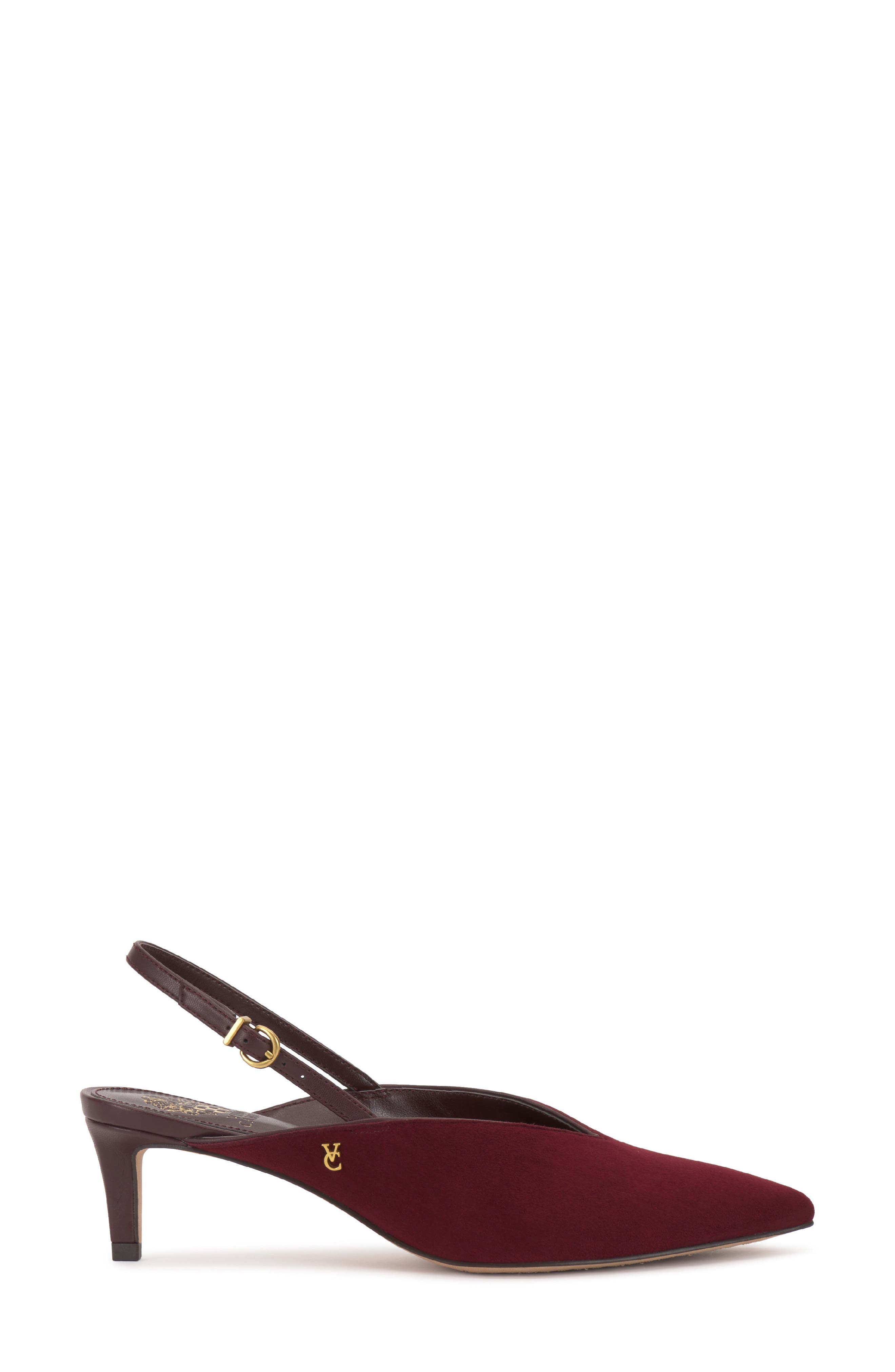 Kylien Slingback Pointed Toe Pump, Alternate, color, POMEGRANATE