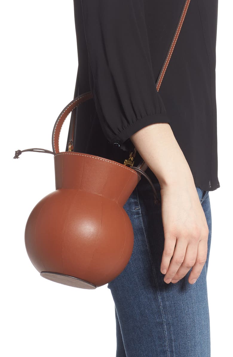 STAUD Keaton Leather Bag, Alternate, color,