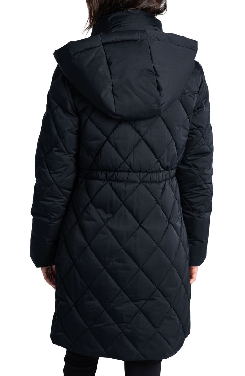 Lole Diamond Quilted Longline Jacket, Alternate, color,