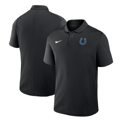 Men's Nike Black Indianapolis Colts Dri-FIT Victory Polo