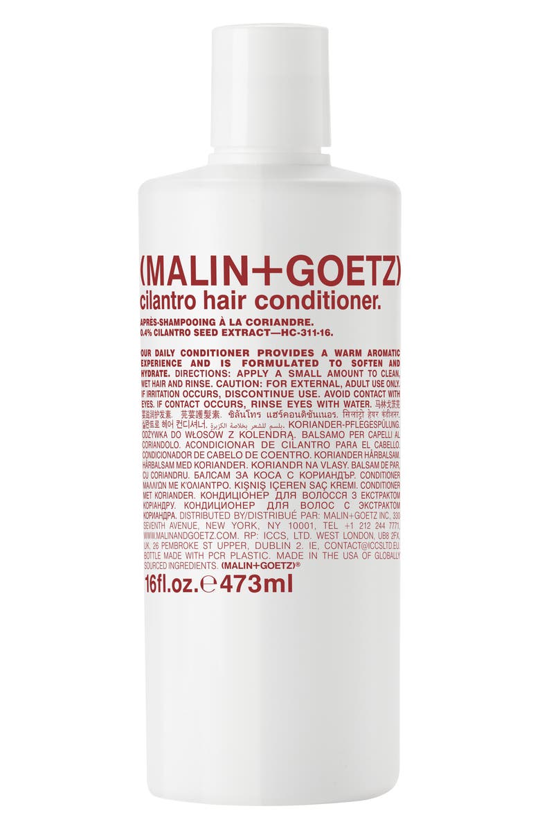 MALIN+GOETZ Cilantro Hair Conditioner, Main, color, White