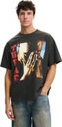 Cotton On Men's Box Fit Premium Music T-Shirt
