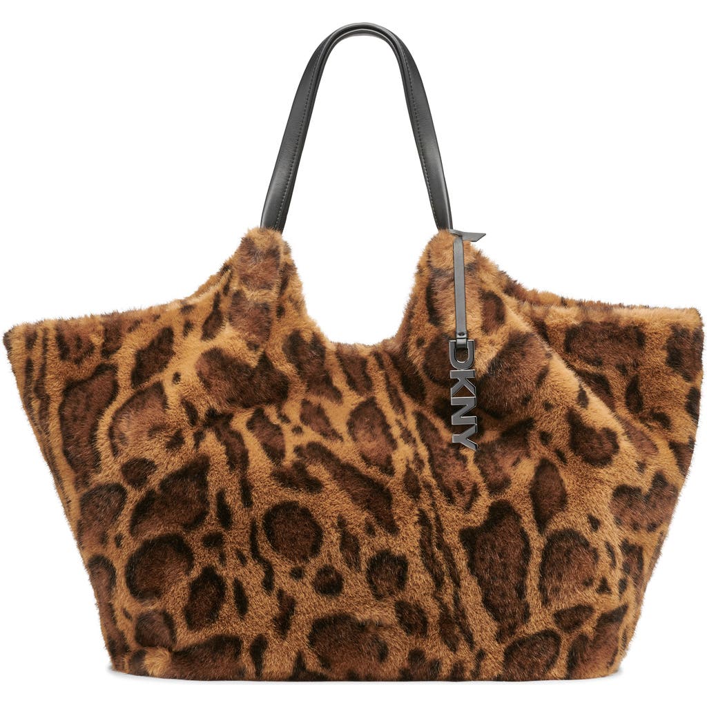 Dkny Paula Large Tote In Brown