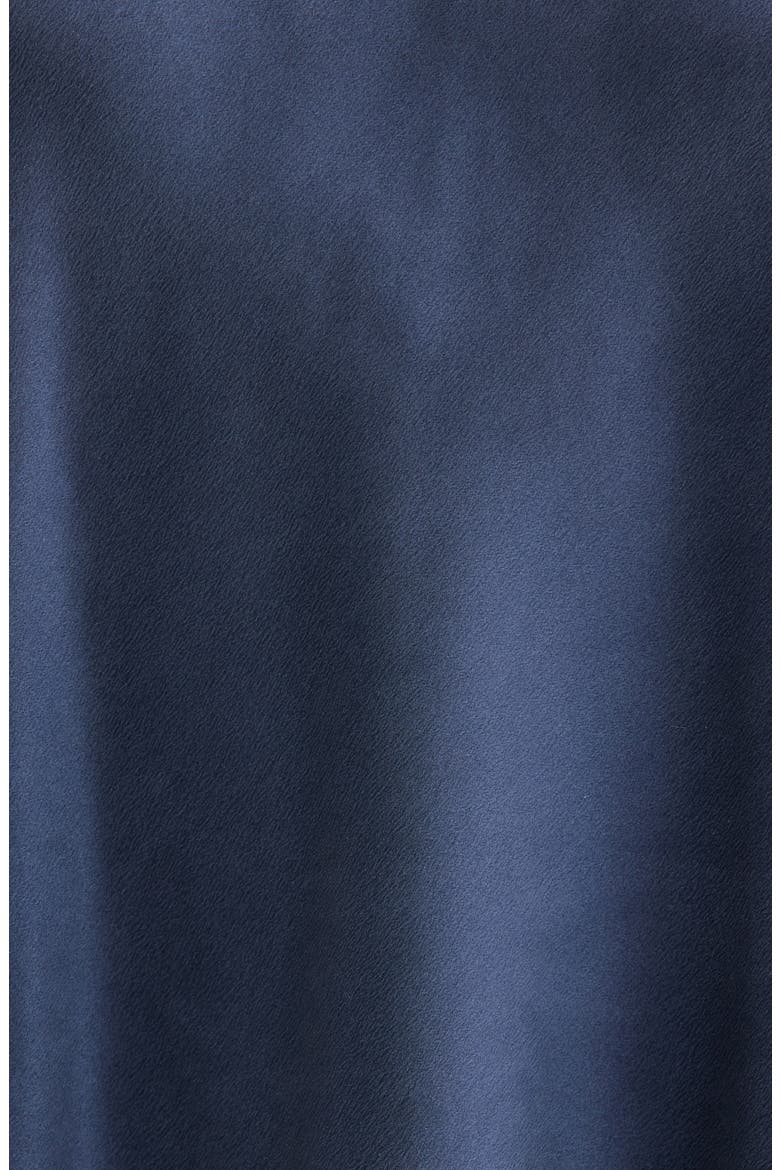 Washable Silk Short Pajamas, Alternate, color, DEEP BLUE