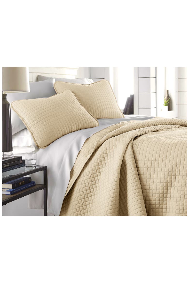 Vilano Springs Oversized Quilt Set, Main, color, SOFT SAND