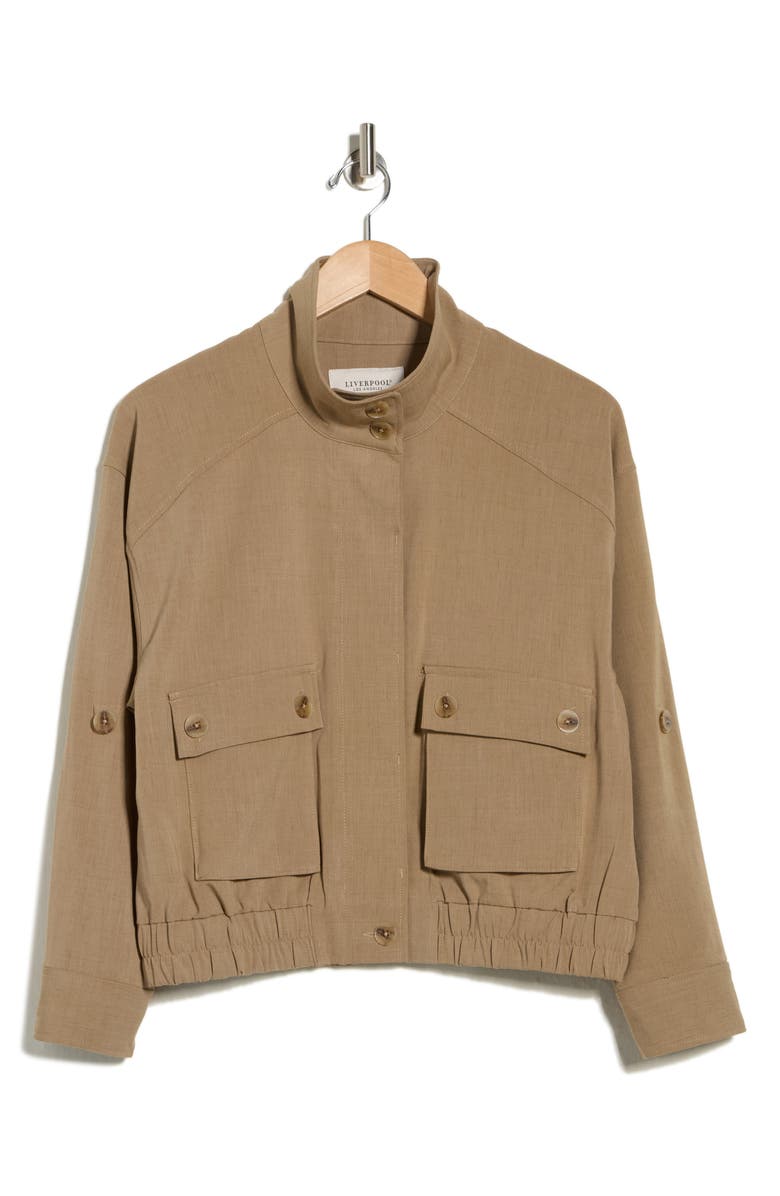 Liverpool Los Angeles Utility Jacket, Alternate, color, Palo Santo