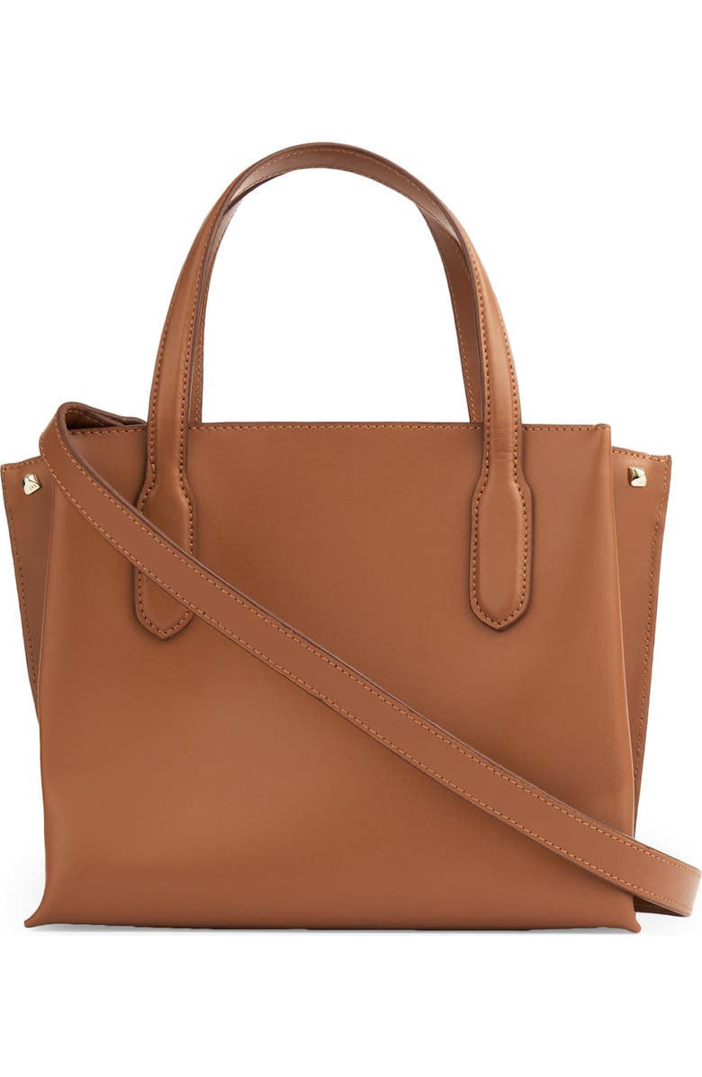 LK Bennett Lola Leather Tote, Alternate, color, Tan