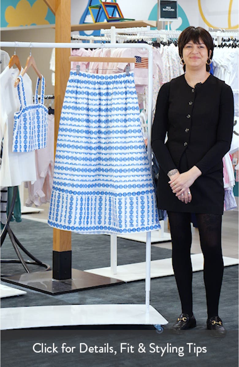 Structured Taffeta Midi Skirt, sales video thumbnail