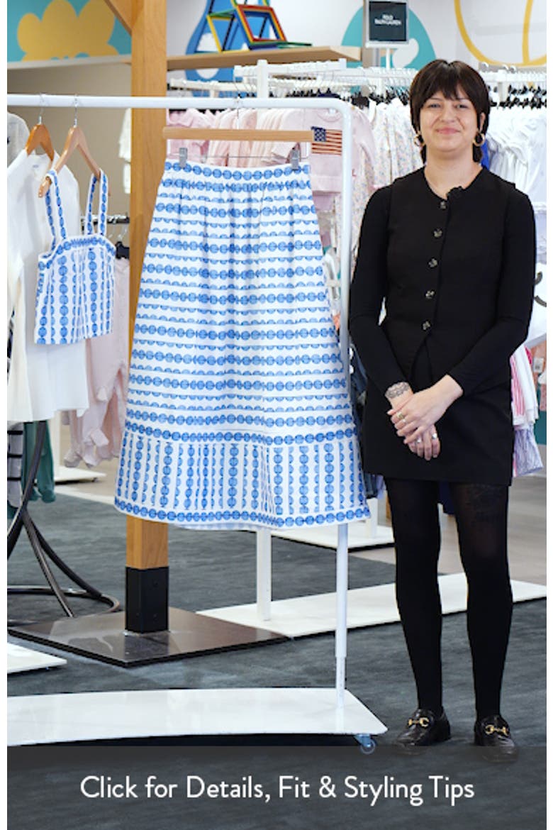 Structured Taffeta Midi Skirt video