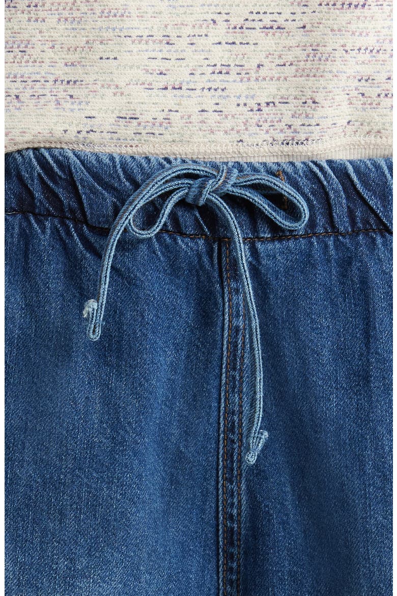 Drawstring Jeans, Alternate, color, MEDIUMWASH