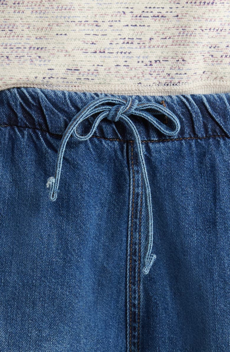Marine Layer Drawstring Jeans, Alternate, color, Medium Wash