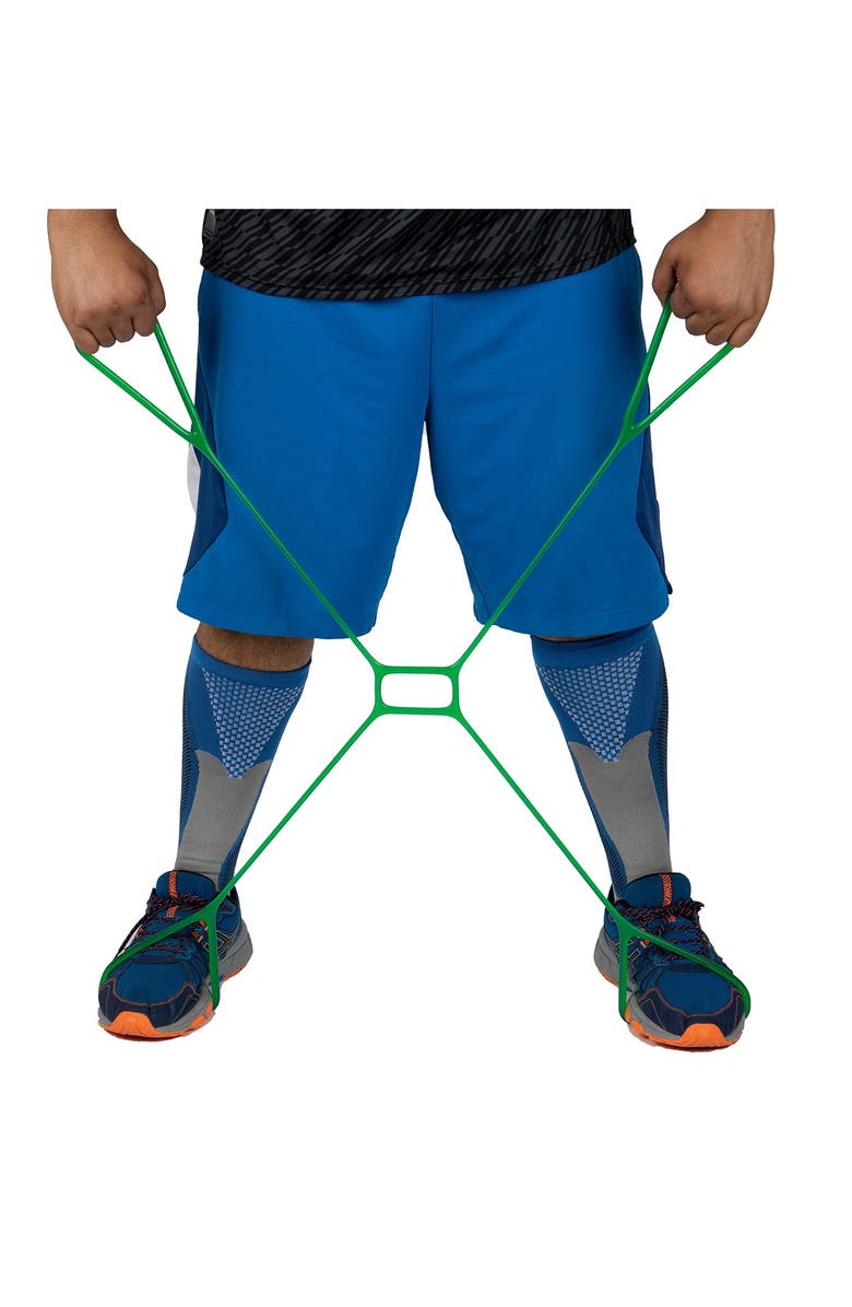 MIND READER X Shape Chest Expander Rubber Resistance Band, Alternate, color, 