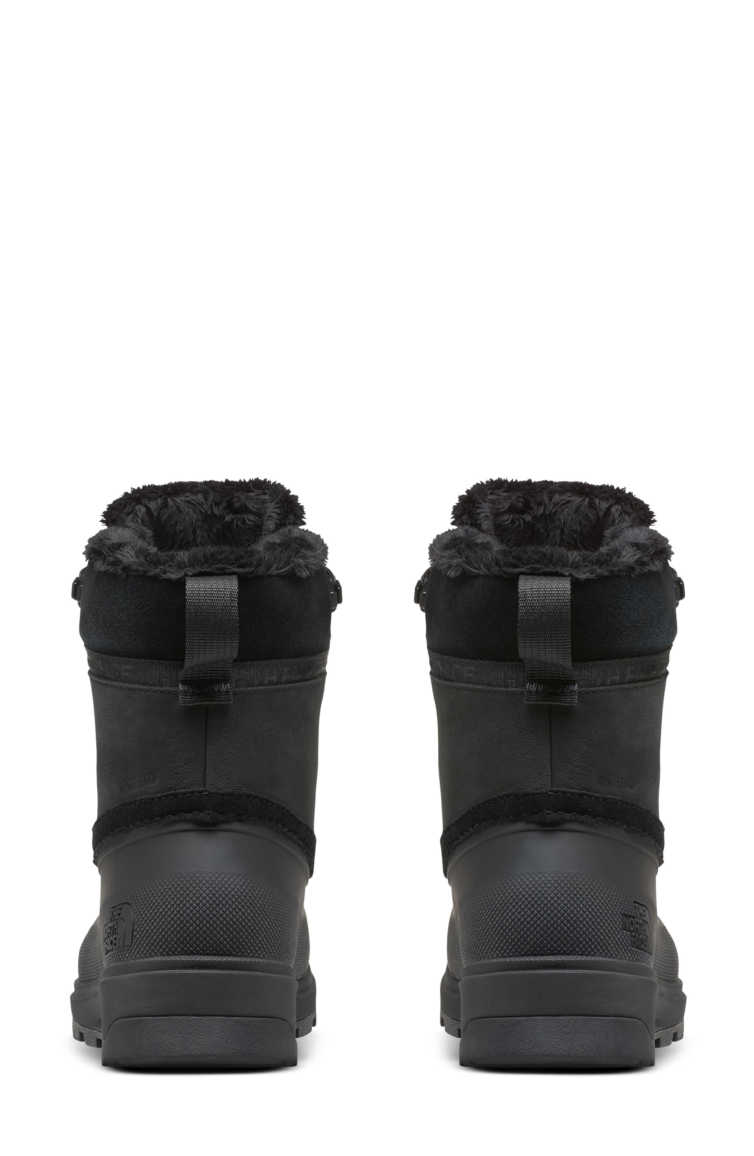 The North Face Shellista V Waterproof Insulated Short Boot, Alternate, color, Tnf Black/ Tnf Black