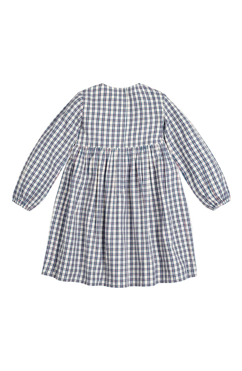 Hope & Henry Girls' Organic Smocked Long Sleeve Dress, Toddler, Alternate, color, 
