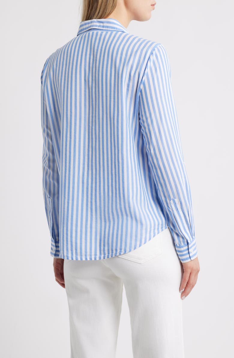 beachlunchlounge Annalisa Stripe Shirt, Alternate, color, 