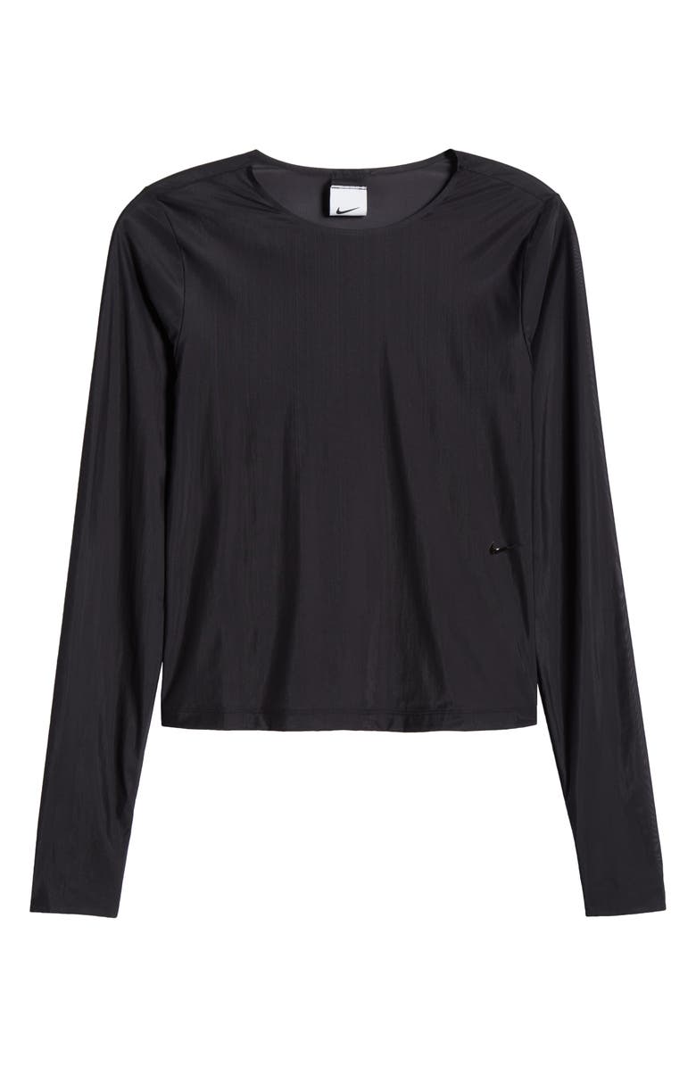 Nike FutureMove Long Sleeve Dri-FIT Sheer Top, Alternate, color, 