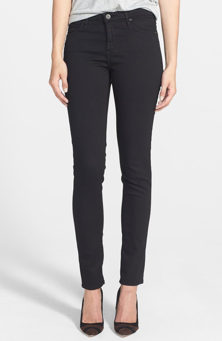 AG 'The Sateen Prima' Cigarette Leg Skinny Jeans, Main, color, 