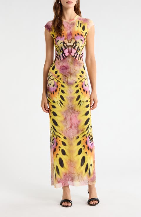 Mylo Print Maxi Dress
