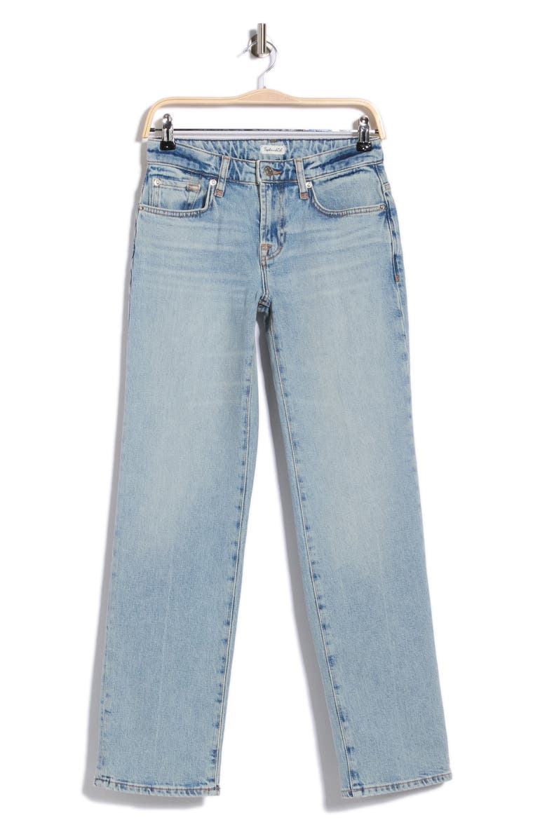 Alie Straight Leg Jeans, Main, color, ODE TWO BLUE