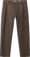 MANGO Relaxed Fit Cotton & Linen Jeans