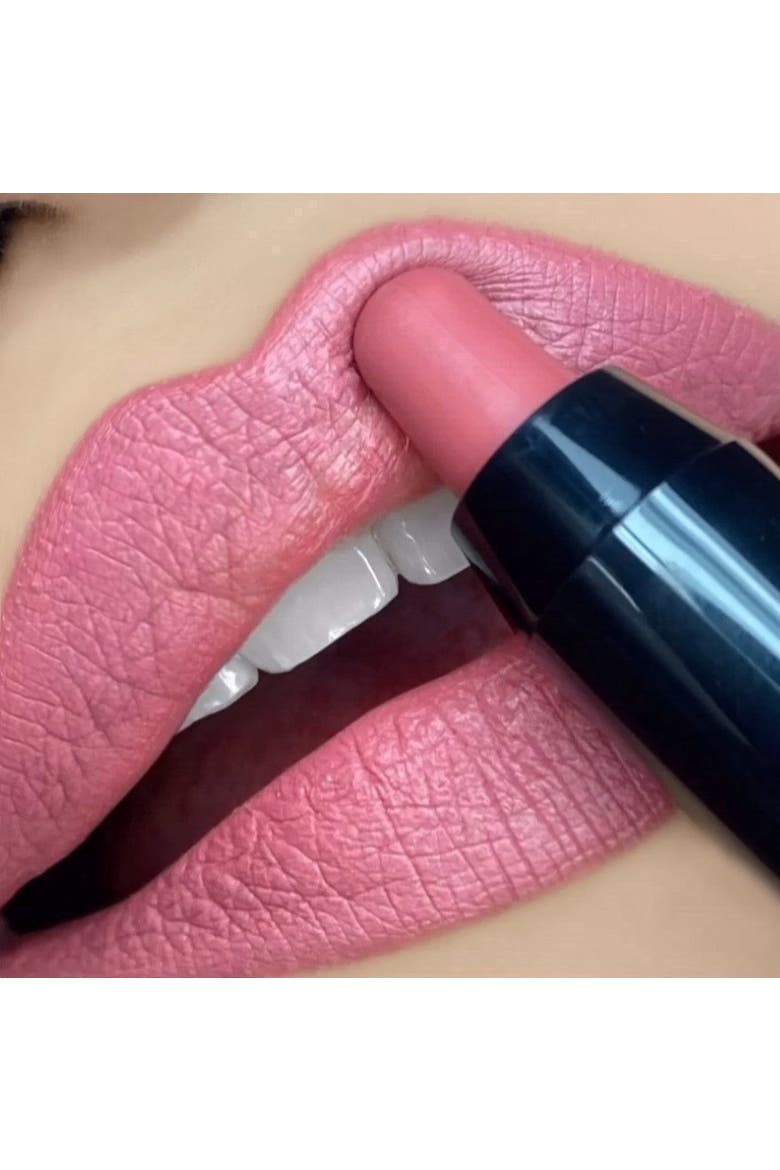 Bold Lip Color Stick, Full-Coverage, Satin Finish Lipstick, Alternate, color, Divina