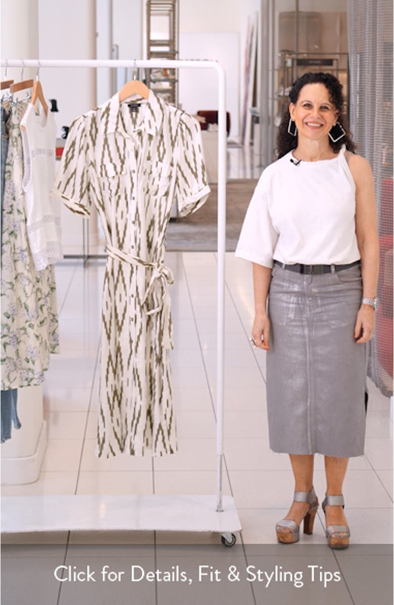 Tie Waist Shirtdress, sales video thumbnail