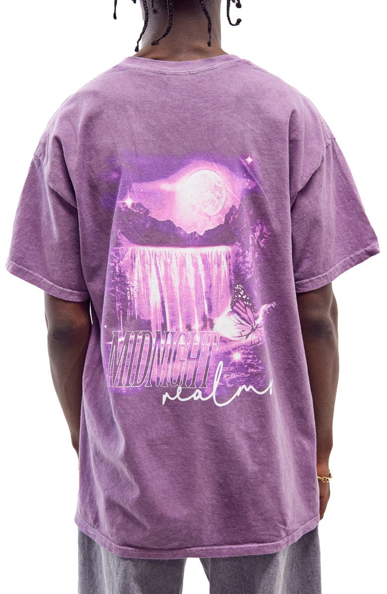 BDG Urban Outfitters Midnight Realm Cotton Graphic Tee, Alternate, color, 