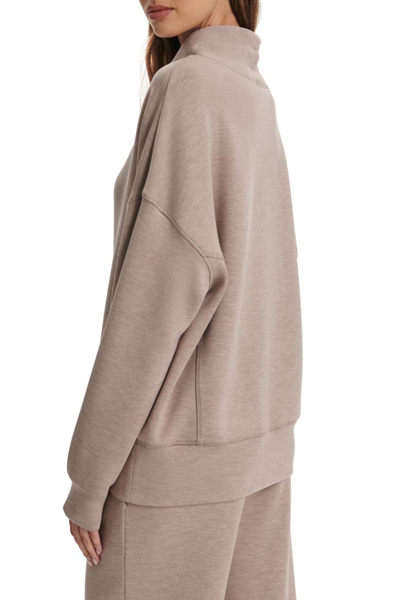 Oakdale Drawstring Sweatshirt, Alternate, color, TAUPE MARL